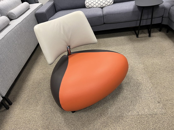 Image 1 of Leolux Pallone Fauteuil oranje bruin