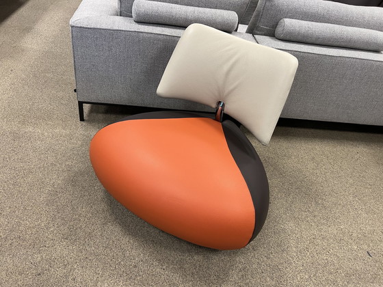 Image 1 of Leolux Pallone Fauteuil oranje bruin