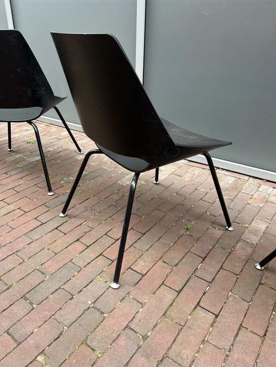 Image 1 of 4x Rolf Benz 650 low stoelen, set