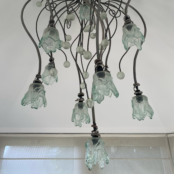 Image 1 of Walter & Brigitte Duportail Design Chandelier