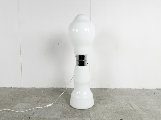 Image 1 of Italiaanse glazen vloerlamp