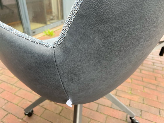 Image 1 of 4x Bert Plantagie Maple Stoel Blauw