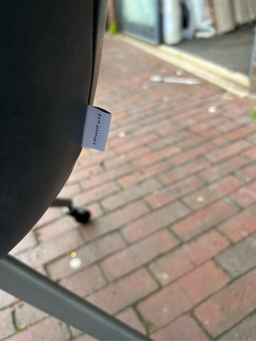 4x Bert Plantagie Maple Stoel Blauw