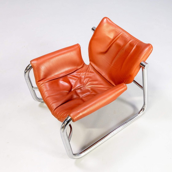 Image 1 of Maurice Burke 'Alpha Sling' lounge fauteuil voor Pozza set/2