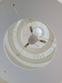 Foscarini le Soleil hanglamp wit