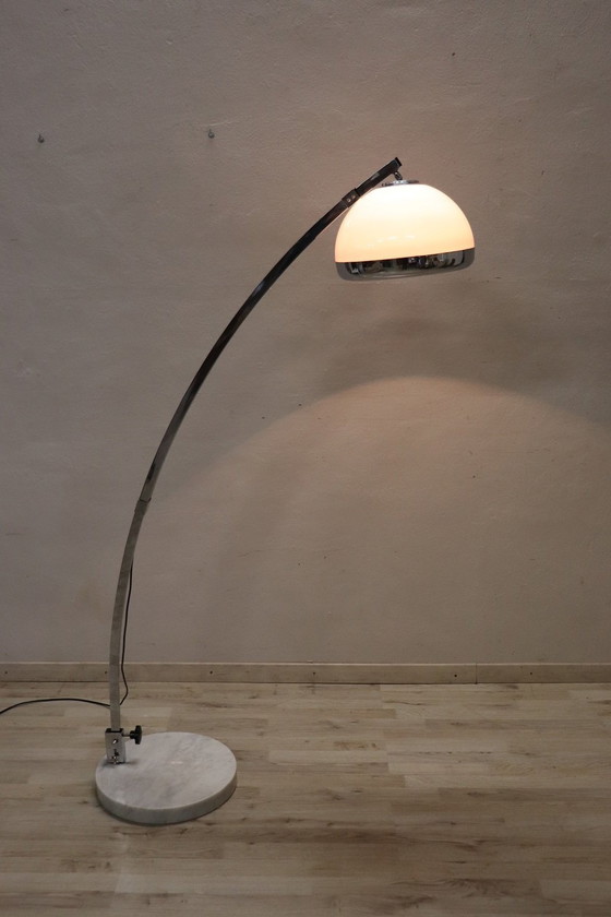 Image 1 of Verstelbare boog vloerlamp, 1970S