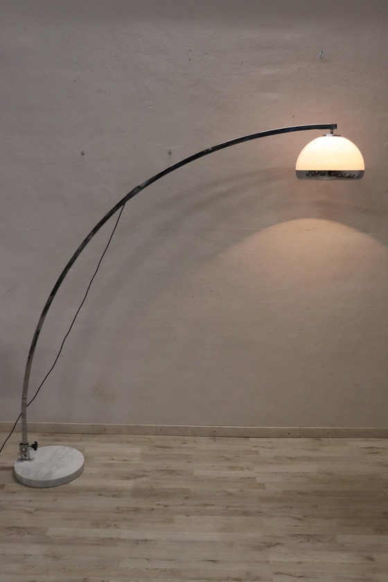 Image 1 of Verstelbare boog vloerlamp, 1970S