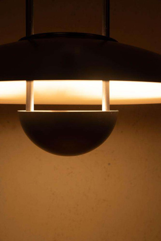 Image 1 of Postmodern minimalist hanglamp 80s, adjustable pendant