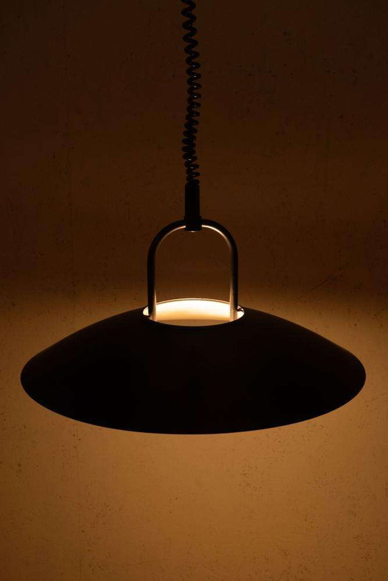 Image 1 of Postmodern minimalist hanglamp 80s, adjustable pendant