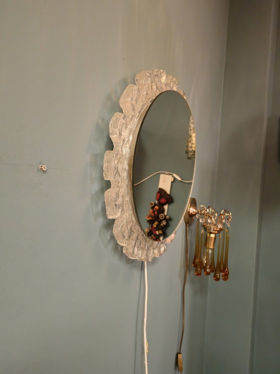 Image 1 of Vintage Hillebrand Spiegel Verlichting Wandlamp 
