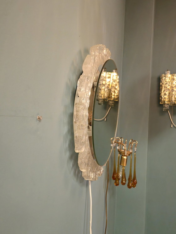 Image 1 of Vintage Hillebrand Spiegel Verlichting Wandlamp 
