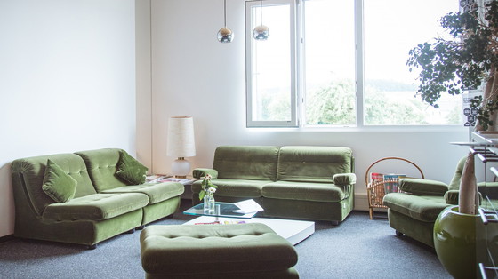 Image 1 of Merk Schmid Donzdorf Groen sofa modulair