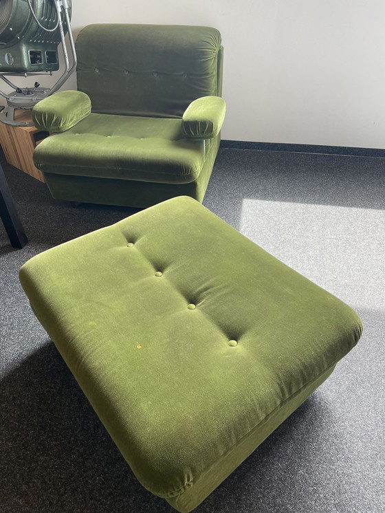 Image 1 of Merk Schmid Donzdorf Groen sofa modulair