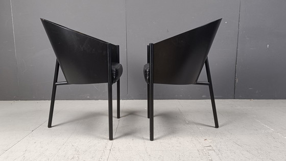 Image 1 of Vintage Costes stoelen van Philippe Starck voor Aleph, set van 8