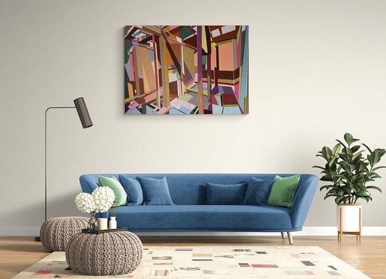 Image 1 of Kleurrijk Schilderij