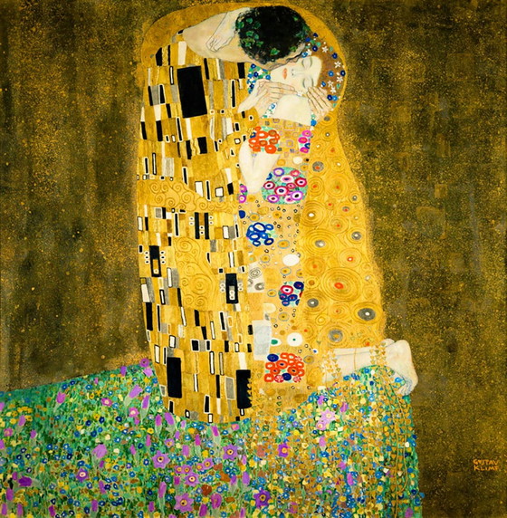 Image 1 of Gustav Klimt - The Kiss