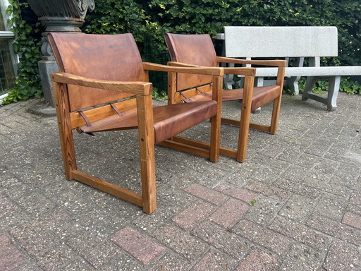 2 Karin Mobring Safari stoelen, jaren 70