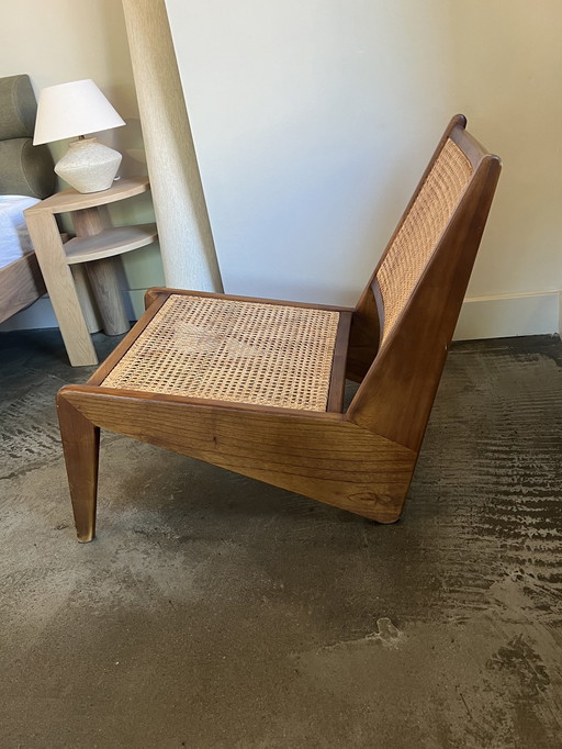 Mokko - Detjer Kangaroo Chair - Donkerbruin - Rotan / Rattan