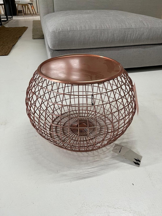 Image 1 of Pols Potten Table Ball Wire Copper Bijzettafel