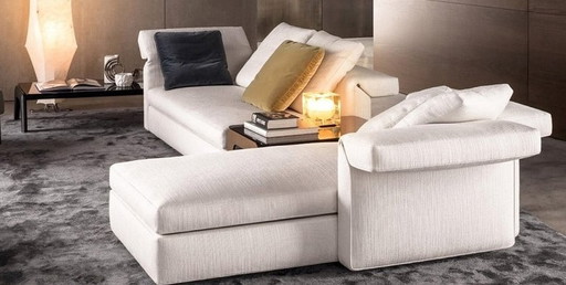 Minotti Kraag sofa set van 3 stuks