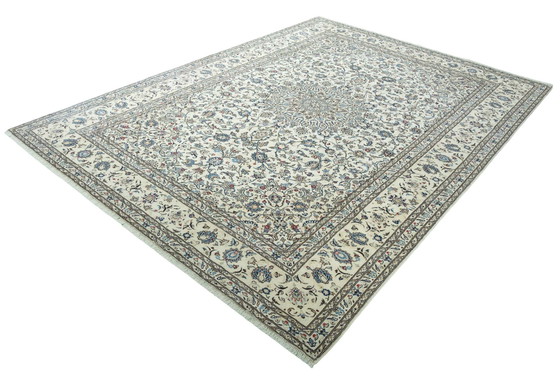 Image 1 of Handgeknoopt Kashan Kurk Oosters Tapijt - 396 X 295 cm