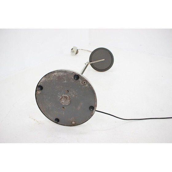 Image 1 of Vintage verchroomde functionalistische vloerlamp, Tsjecho-Slowakije 1930