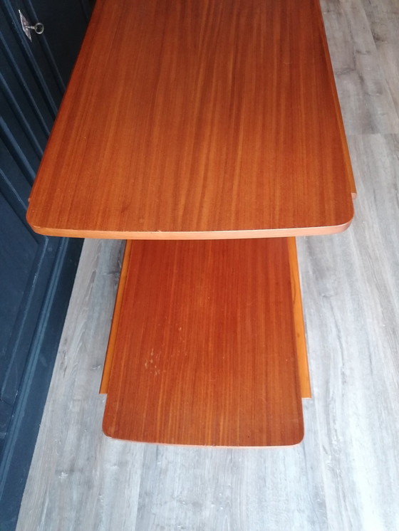 Image 1 of Midcentury Bijzettafel Aldenkamp Holland