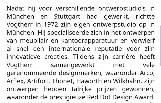 Image 1 of Burkhard Vogtherr Voor Arflex, Model Felix (1985)