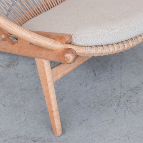 Image 1 of Deense mid-century cirkel fauteuil van Hans J Wegner voor Pp mobler, jaren 1980