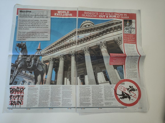 Image 1 of Officiële Banksy uitgave van de Herald