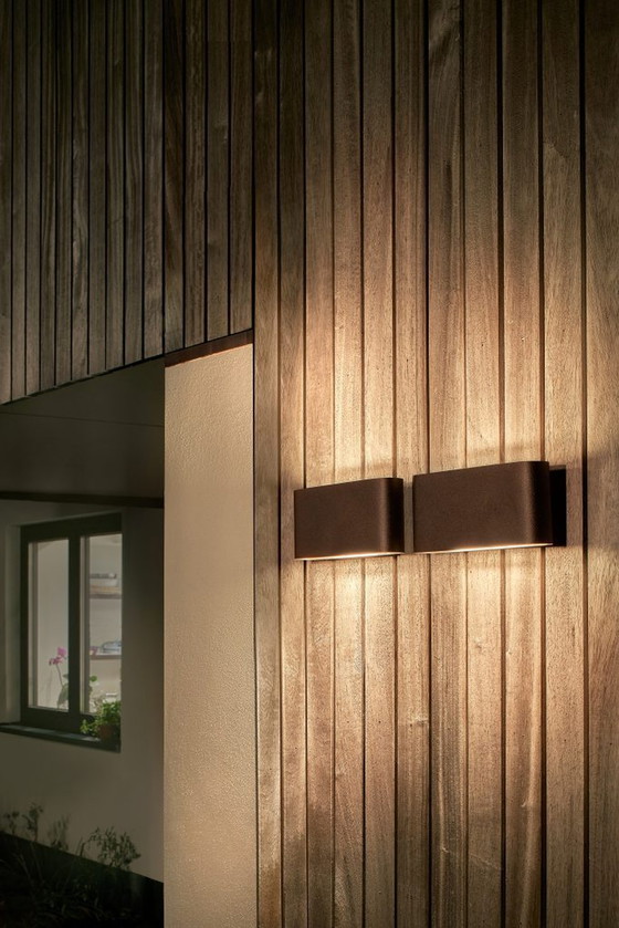 Image 1 of 5x Jacco Mariswandlamp bronze solo wall led 26 nieuw