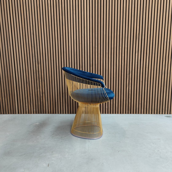 Image 1 of Knoll Warren Platner chair 18krt gold