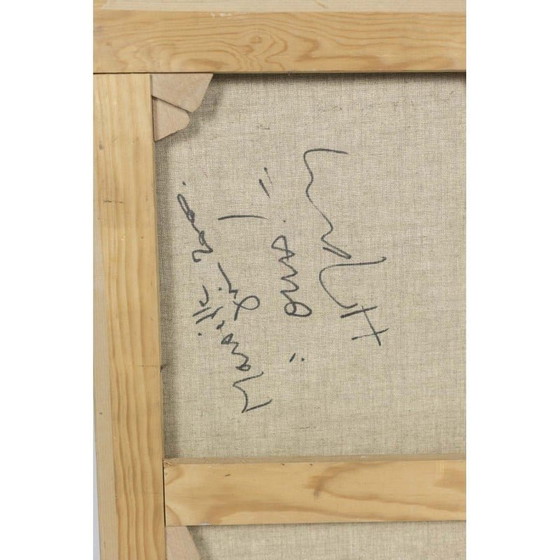 Image 1 of Vintage schilderij met beren van Hervé Maury