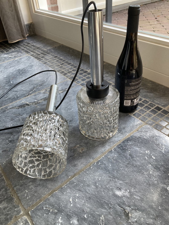 Image 1 of 2X Wila Duitsland Vintage Hanglampen