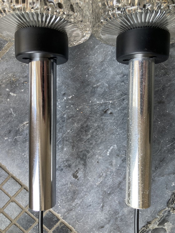 Image 1 of 2X Wila Duitsland Vintage Hanglampen