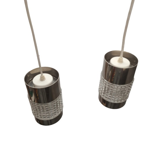 Image 1 of Vintage Space Age Hanglampen, Jaren 70