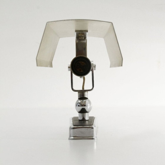 Image 1 of Vintage moderne zwarte wandlamp van Stilnovo, 1960