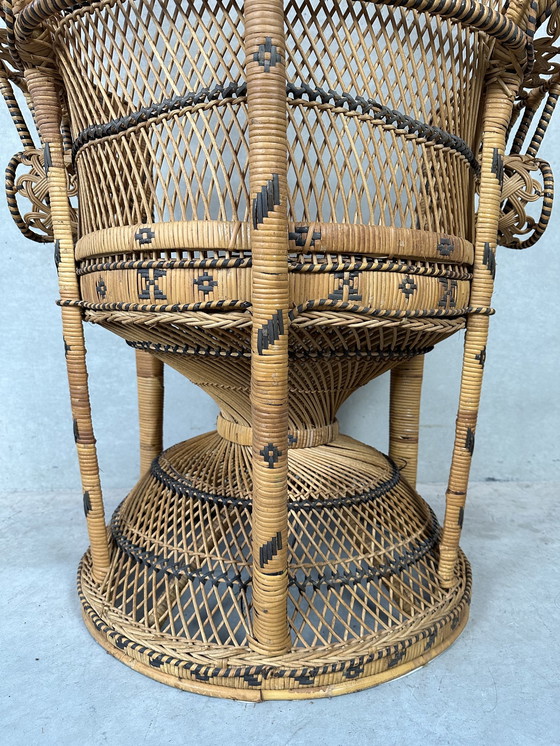 Image 1 of Vintage ‘peacock’ chair 