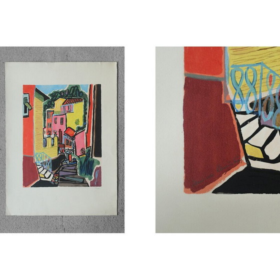 Image 1 of Vintage kleurenschilderij door Lerici