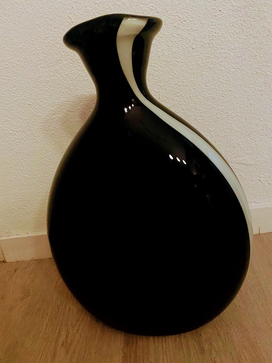 Image 1 of Vintage glazen vaas.