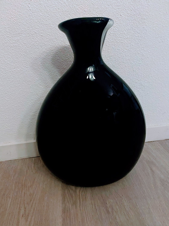 Image 1 of Vintage glazen vaas.