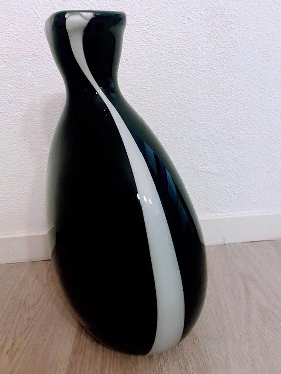 Image 1 of Vintage glazen vaas.