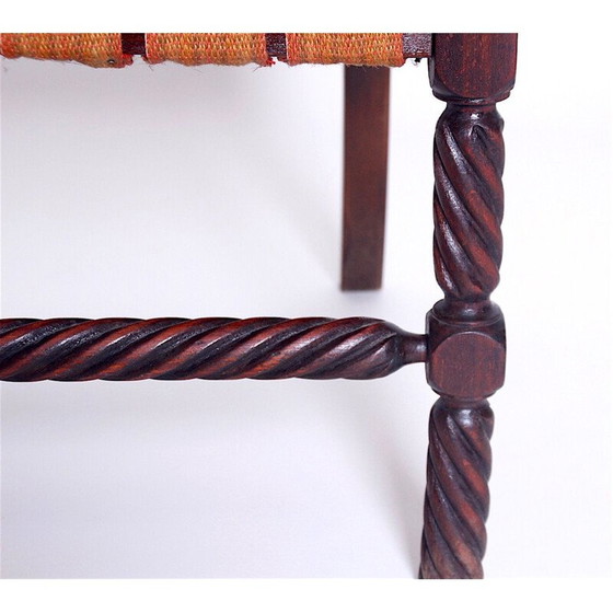 Image 1 of Set van 2 vintage stoelen in hout 1950