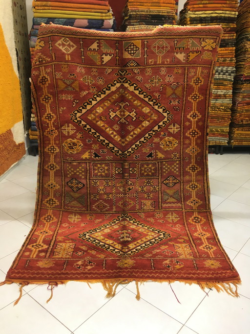 Oud Berber Zemmour Vloerkleed 2m50 x 1m66