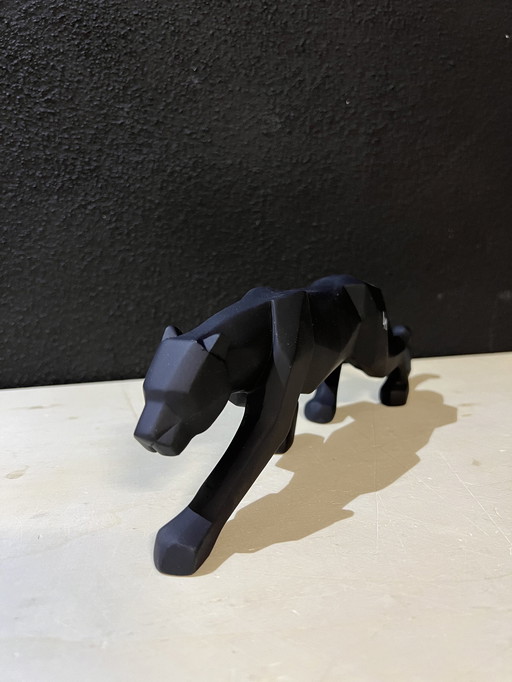 "Stealth Panther" Geometrische Kunst Sculptuur Home Decore