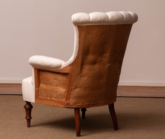 Image 1 of Victoriaanse gedeconstrueerde fauteuil