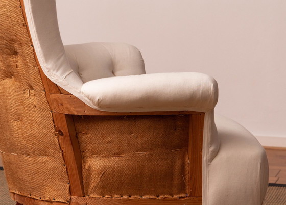 Image 1 of Victoriaanse gedeconstrueerde fauteuil