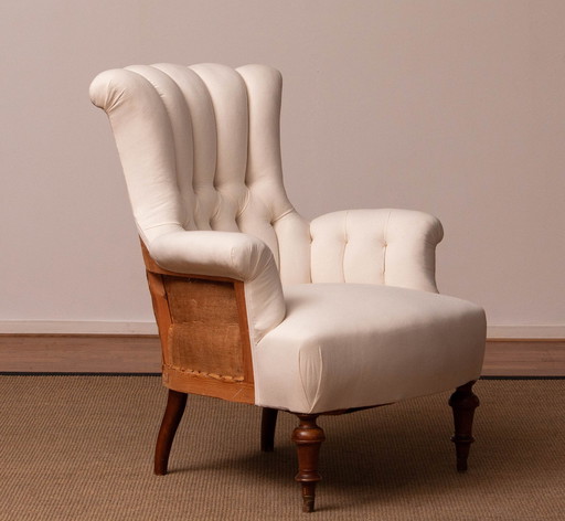 Victoriaanse gedeconstrueerde fauteuil