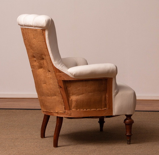 Image 1 of Victoriaanse gedeconstrueerde fauteuil