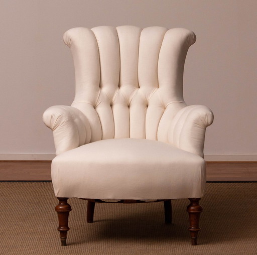 Victoriaanse gedeconstrueerde fauteuil